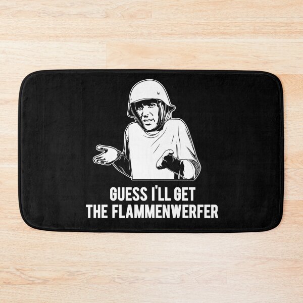 Item preview, Hans get Ze Flammenwerfer Meme designed and sold by FinestMeme.
