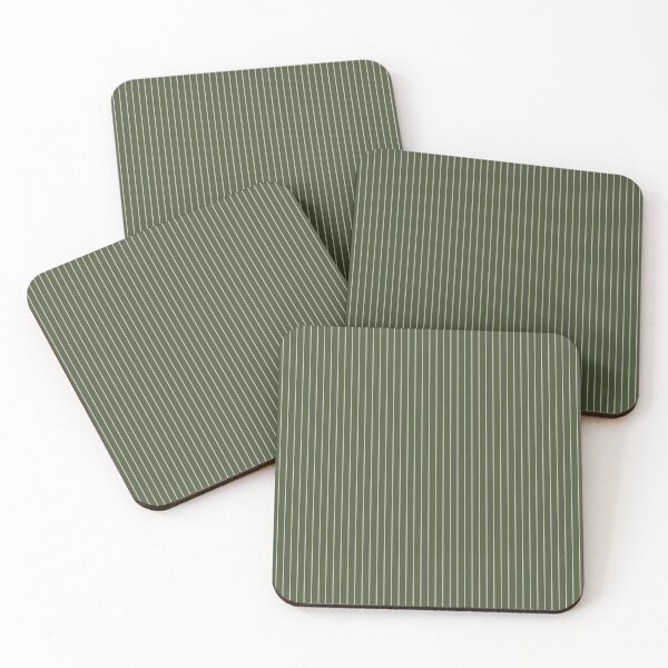 Item preview, Chive Green with White Pinstripes designed and sold by eddyscanyon.