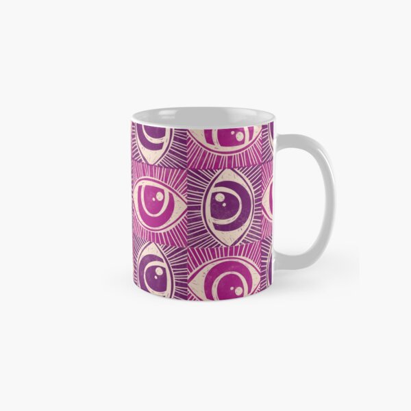 Woodblock Eye Classic Mug