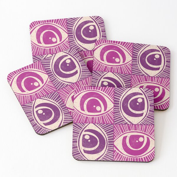 Item preview, Woodblock Eye designed and sold by annieriker.