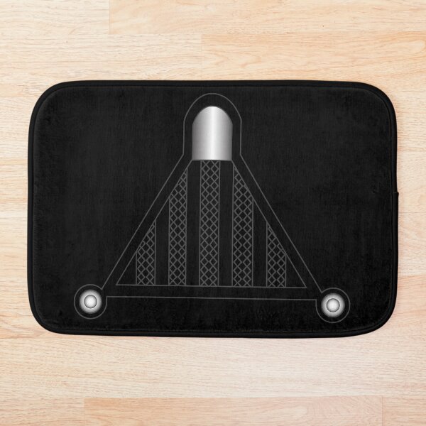 Darth Vader Helmet Respirator Bath Mat