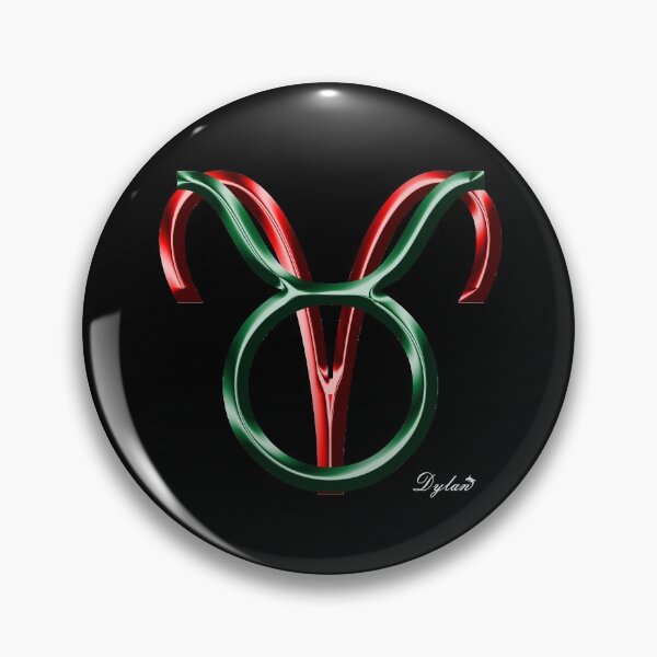 Item preview, Taurus Ares Cusp Zodiac Sign designed and sold by DylanAndDot.