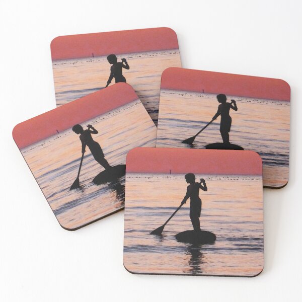 Item preview, Dusk Float - Sunset Art designed and sold by Sharon Cummings Art.
