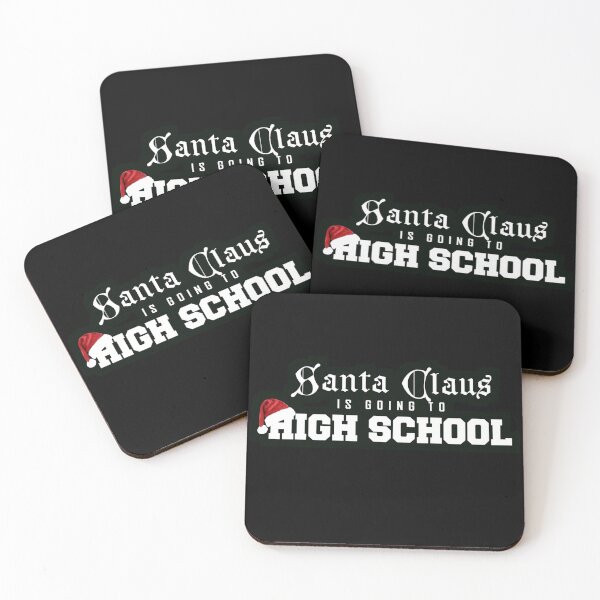 Item preview, Santa claus is going to high school - black bg designed and sold by loesidk.