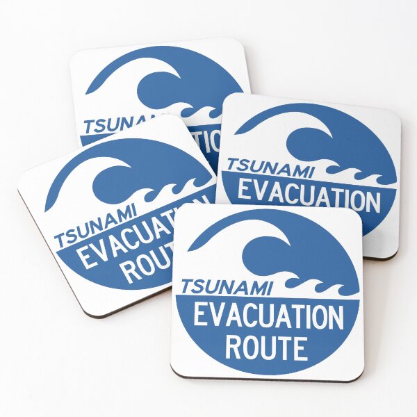 Item preview, Tsunami Evacuation Route designed and sold by Reethes.