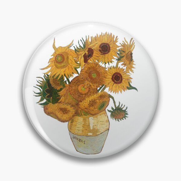 Girasoles Van Gogh Chapa