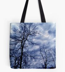Overcast Silhouette Tote Bag