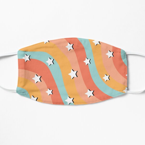 vsco star pattern Flat Mask