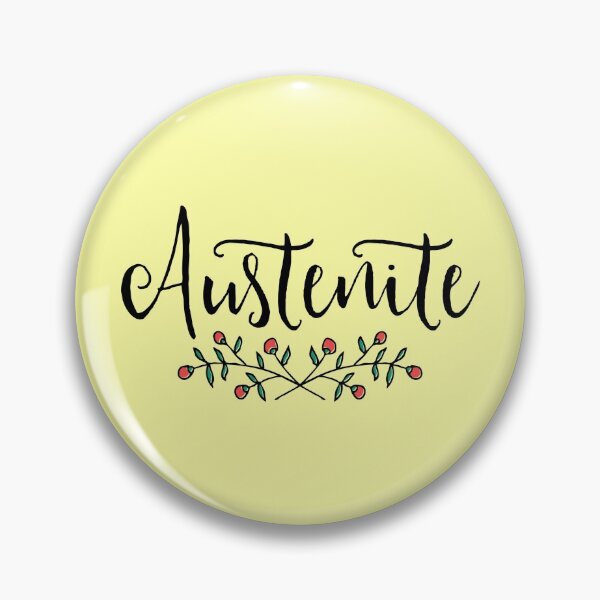Item preview, Jane Austen Floral Austenite designed and sold by Bookish and Wonderful.