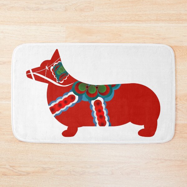 Item preview, Dala Corgi - Swedish Dala Horse designed and sold by ztrnorge.