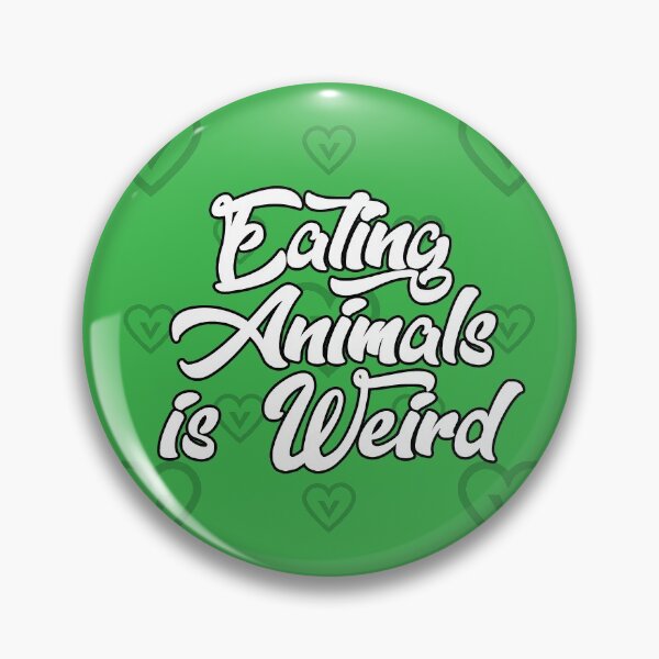 Item preview, Eating Animals is Weird designed and sold by glittergoreart.