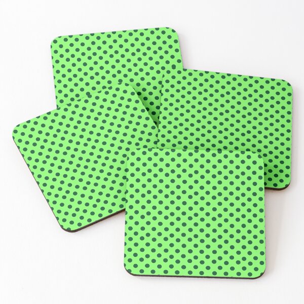 Item preview, Green on Mint Polka Dots designed and sold by Michael Stewart.
