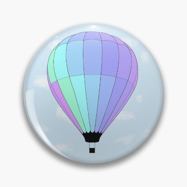 Item preview, Cool Colored Hot Air Balloon designed and sold by Sunflower-Farms.