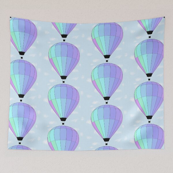 Item preview, Cool Colored Hot Air Balloon designed and sold by Sunflower-Farms.