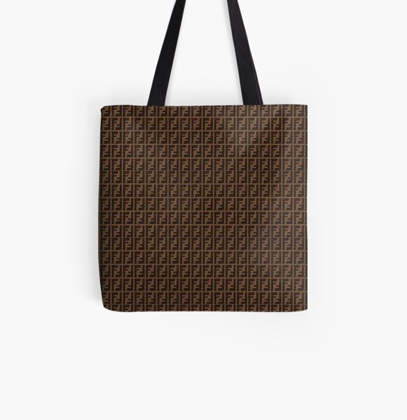 Fendi Collage All Over Print Tote Bag