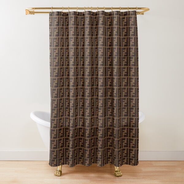 Fendi Collage Shower Curtain