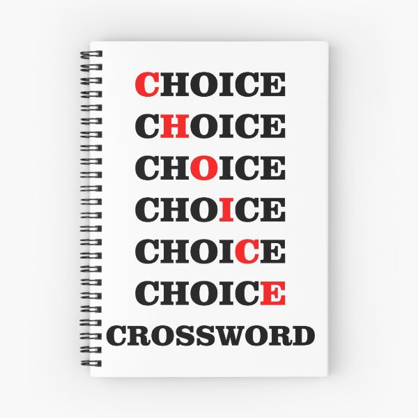 Item preview, Choice crossword clue  designed and sold by SGS-.
