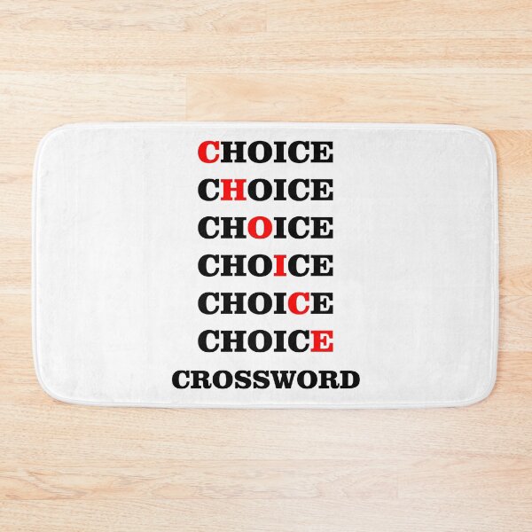 Item preview, Choice crossword clue  designed and sold by SGS-.