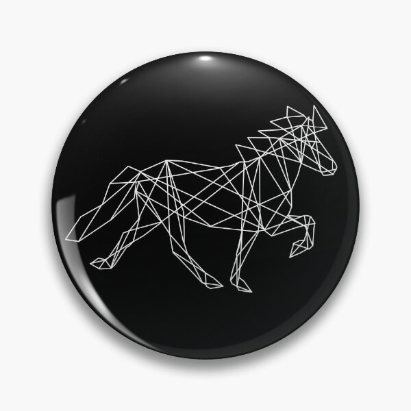 Item preview, Geometric white icelandic horse designed and sold by DutchVulture.