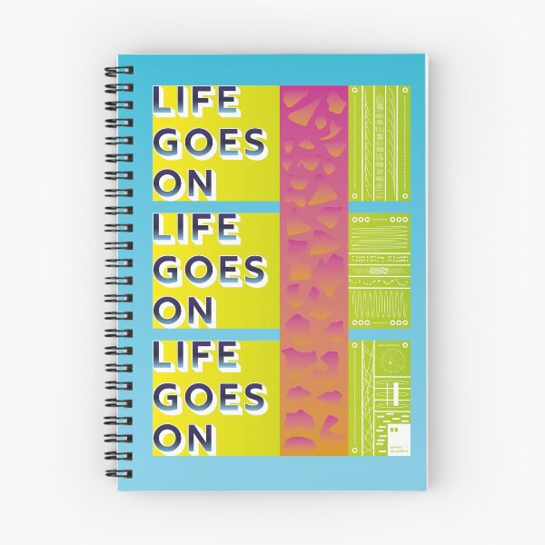 Item preview, Life goes on designed and sold by quotesonposters.