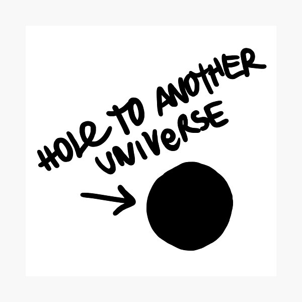 Item preview, Hole To Another Universe Graffiti (Life is Strange)-- Tilted designed and sold by artisticaviary.