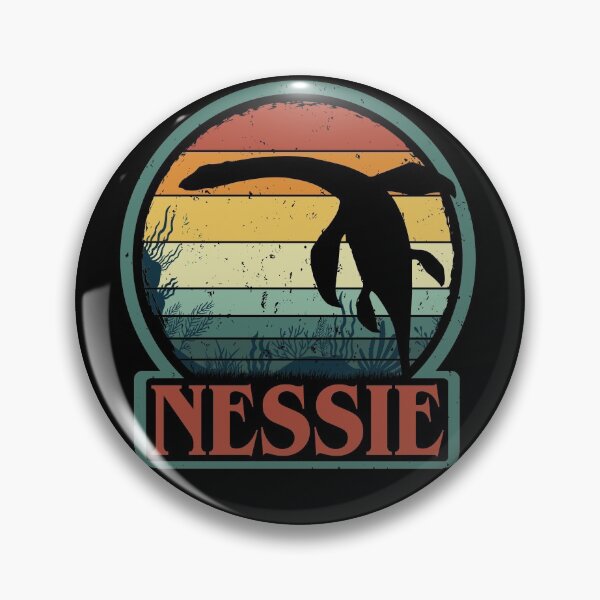 Item preview, The Loch Ness Monster - Cool Retro Vintage Nessie Art - Original Cryptid Artwork designed and sold by NatIntrovertSoc.