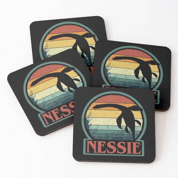 Item preview, The Loch Ness Monster - Cool Retro Vintage Nessie Art - Original Cryptid Artwork designed and sold by NatIntrovertSoc.