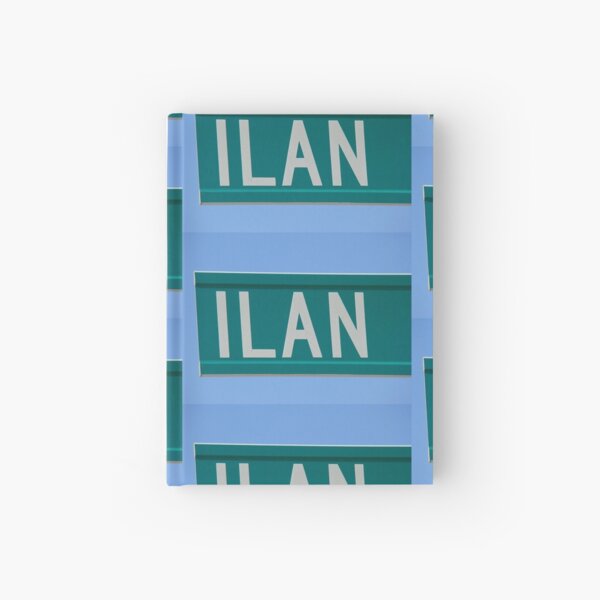 Ilan, Gift for Ilan, Hebrew name, Hardcover Journal