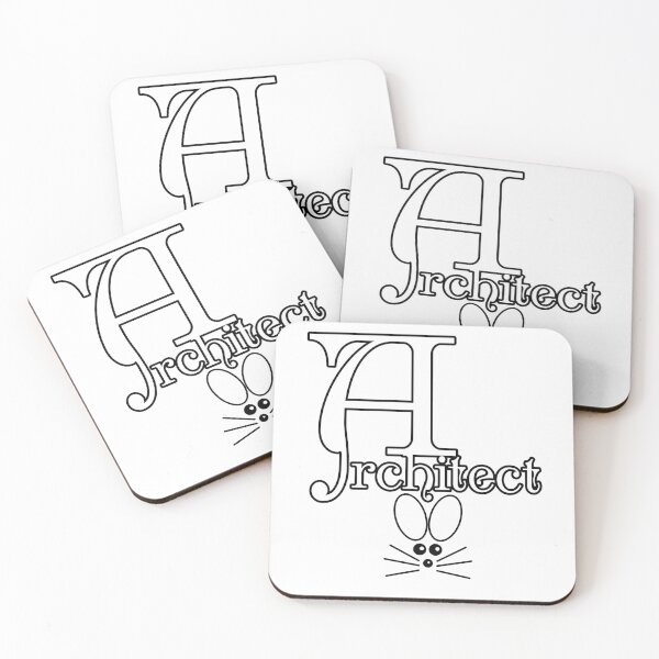 Item preview, Architect Mousy Art Deco Style Typography Design designed and sold by Xzendor7 Digital Art Creations.