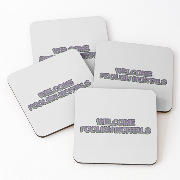 Item preview, Haunted Mansion - Foolish Mortals Retro Type designed and sold by andmoore.