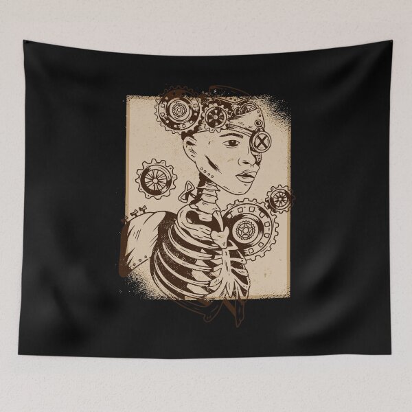 Item preview, STEAMPUNK HUMAN T-SHIRT TEE GIFT PRESENT designed and sold by Timcito.