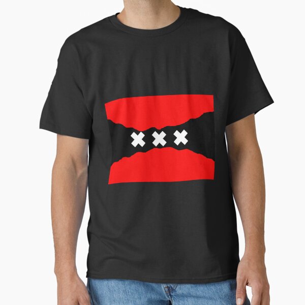 Item preview, Curving Flag of Amsterdam designed and sold by Mosef -e.
