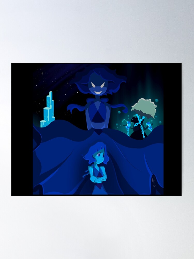 Pôster infográfico: Lapis Lazuli, de Steven Universe on Behance