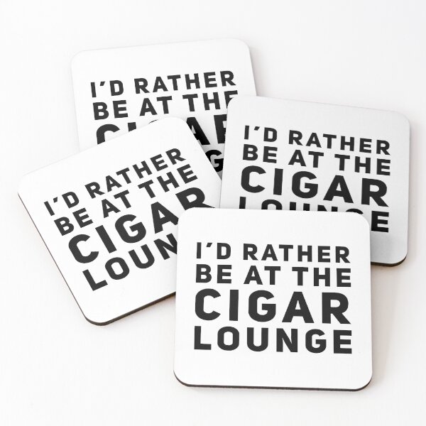 Artikelvorschau, Ich wäre lieber in der Cigar Lounge entworfen und verkauft von HalpinDesign.