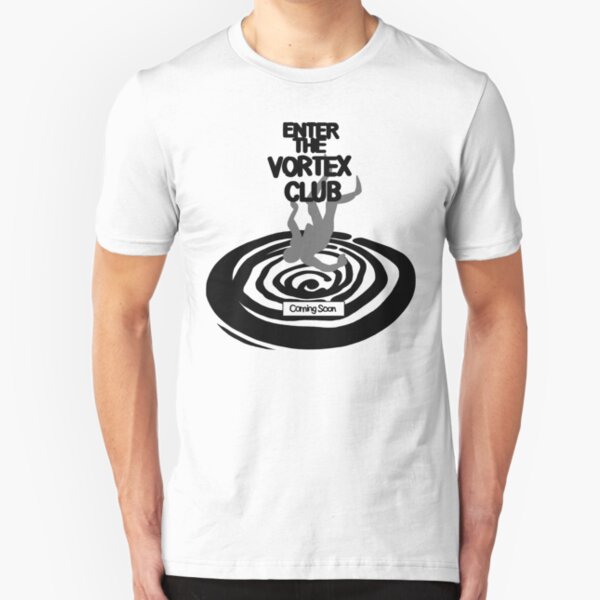 Enter The Vortex Club (High Res) Slim Fit T-Shirt