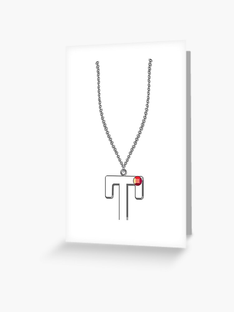 Troy's T Necklace