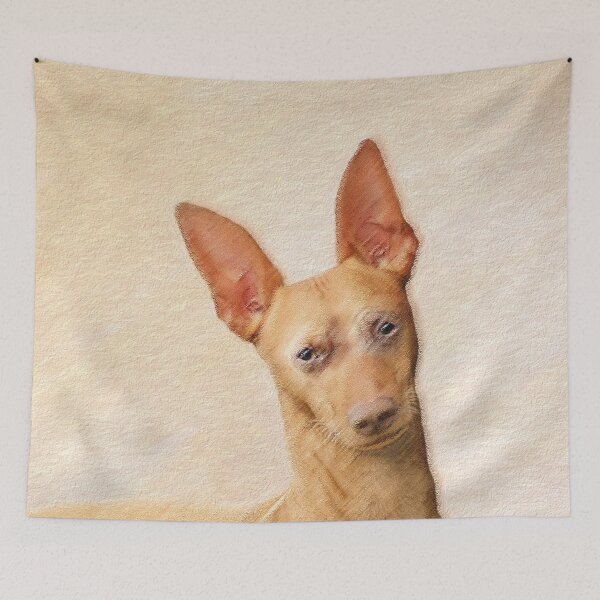 Item preview, Cirneco dell’Etna Painting - Cute Original Dog Art designed and sold by alpendesigns.