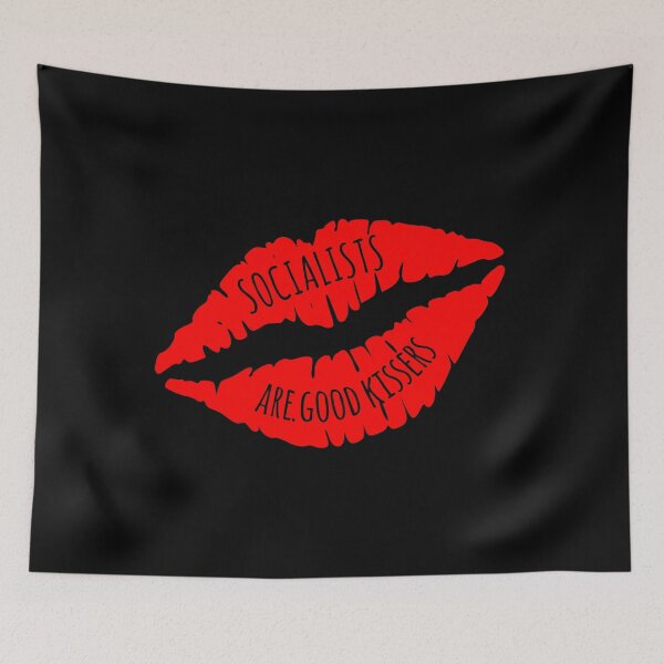 Item preview, Socialists Are Good Kissers designed and sold by flippinsg.