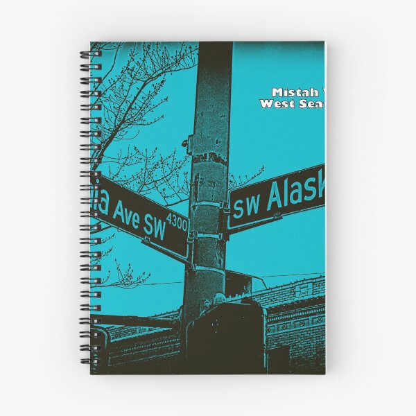 Item preview, California Avenue SW & Alaska Street, West Seattle, WA by Mistah Wilson designed and sold by The Street Sign Store.
