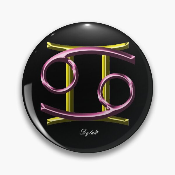 Item preview, Cancer Gemini Cusp Zodiac Sign designed and sold by DylanAndDot.