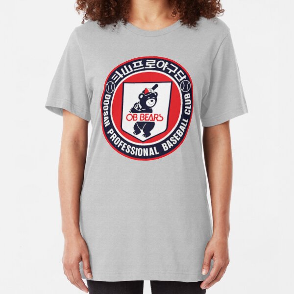 Doosan Bears Professional Baseball - KBO Slim Fit T-Shirt