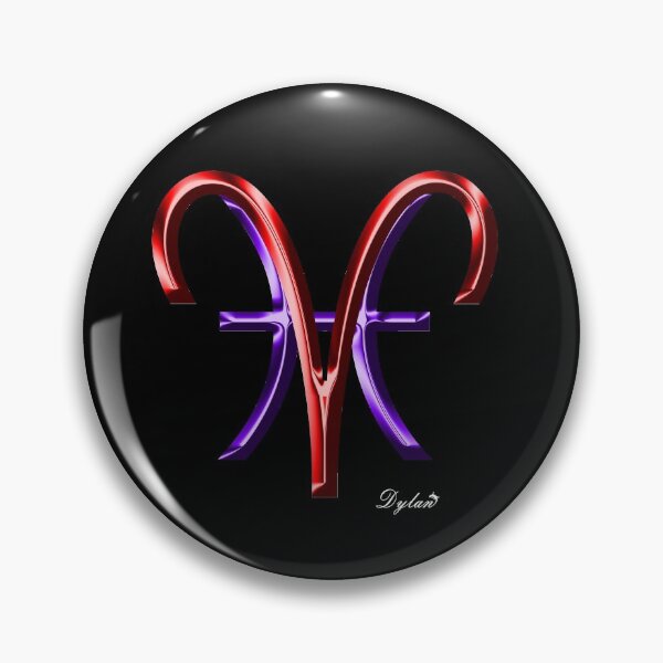 Item preview, Aries Pisces Cusp Zodiac Sign designed and sold by DylanAndDot.