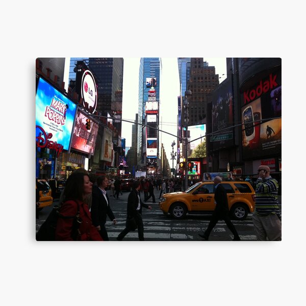 Time Square Canvas Print