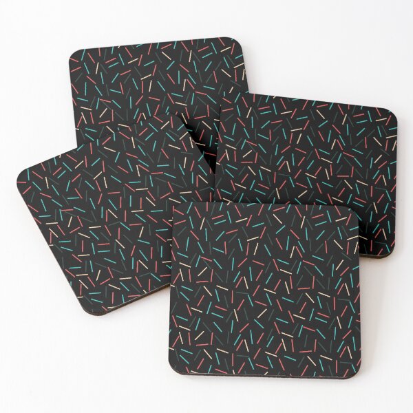 Item preview, Funky, quirky, multi-colored bars pattern designed and sold by yougalore.