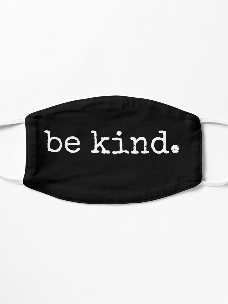Alternate view of BE KIND MINIMALIST DESIGN Mask