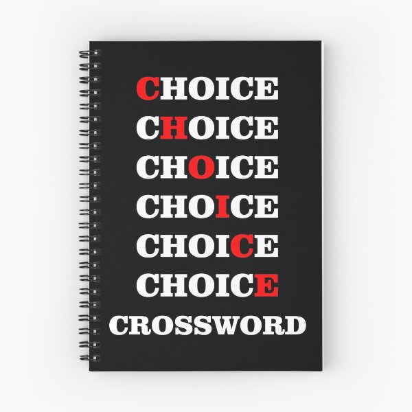 Item preview, Choice crossword  designed and sold by SGS-.