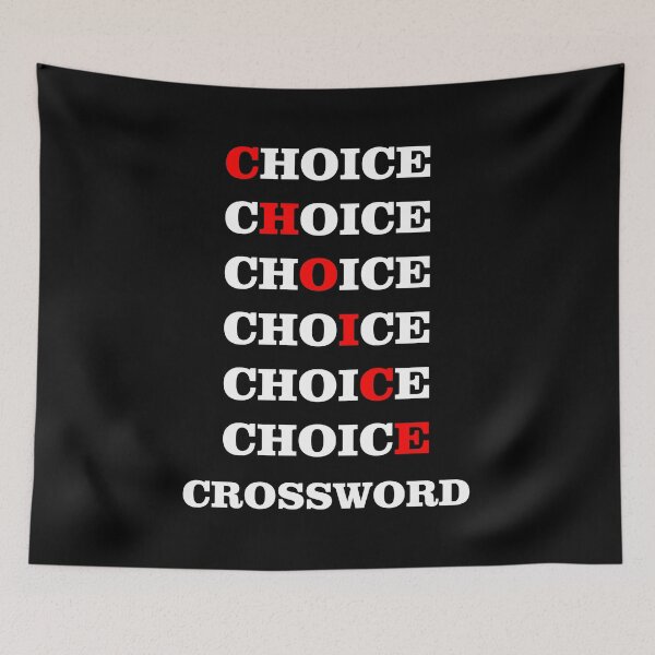 Item preview, Choice crossword  designed and sold by SGS-.