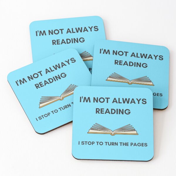 Item preview, Funny Reading Design for Book Lovers designed and sold by Hopscotch Shop Designs.