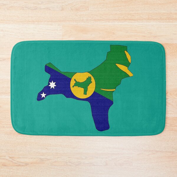Item preview, Christmas Island Map With Flag designed and sold by Havocgirl.