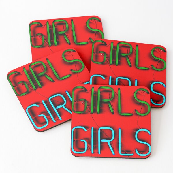 Item preview, Girls neon sign - red version designed and sold by Martyn Jandula.